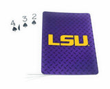 LSU Tigers Playing Cards Diamond Plate - Team Fan Cave
