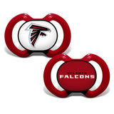 Atlanta Falcons Pacifier 2 Pack - Team Fan Cave