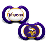 Minnesota Vikings Pacifier 2 Pack - Team Fan Cave
