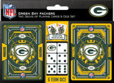 Green Bay Packers Playing Cards and Dice Set