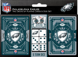 Philadelphia Eagles Playing Cards and Dice Set