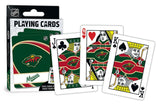 Minnesota Wild Playing Cards Logo - Team Fan Cave