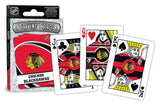Chicago Blackhawks Playing Cards Logo - Team Fan Cave
