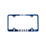 Detroit Tigers License Plate Frame Laser Cut Blue - Team Fan Cave