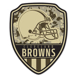 Cleveland Browns Sign Wood 11x14 Shield Shape-0