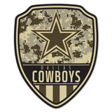 Dallas Cowboys Sign Wood 11x14 Shield Shape-0