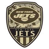 New York Jets Sign Wood 11x14 Shield Shape-0