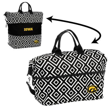 Iowa Hawkeyes Tote Expandable - Team Fan Cave