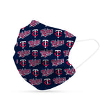Minnesota Twins Face Mask Disposable 6 Pack - Team Fan Cave