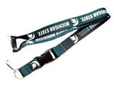 Michigan State Spartans Lanyard Reversible - Team Fan Cave