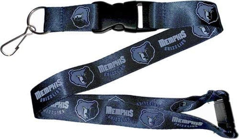 Memphis Grizzlies Lanyard Dark Blue Special Order - Team Fan Cave