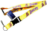 Los Angeles Lakers Lanyard Yellow - Team Fan Cave