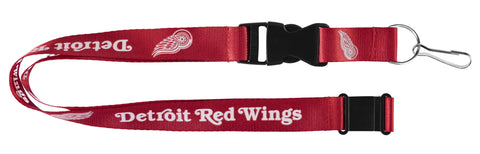 Detroit Red Wings Lanyard Red - Team Fan Cave