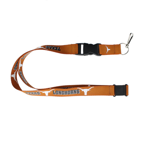 Texas Longhorns Lanyard Orange - Team Fan Cave
