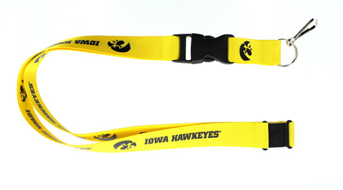 Iowa Hawkeyes Lanyard Gold - Team Fan Cave