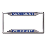 Kentucky Wildcats License Plate Frame - Inlaid - Special Order - Team Fan Cave