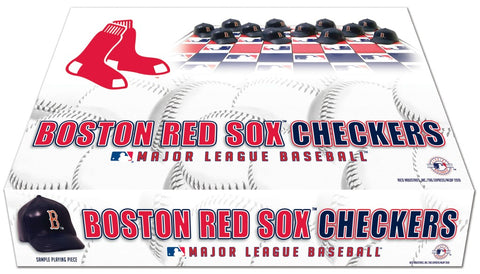 Boston Red Sox Checker Set - Team Fan Cave