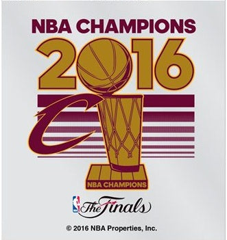 Cleveland Cavaliers Decal Small Static 2016 Champions - Team Fan Cave