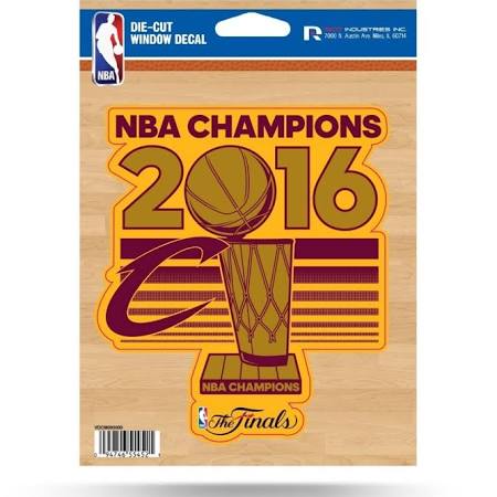 Cleveland Cavaliers Decal Die Cut 2016 Champions - Team Fan Cave