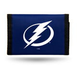 Tampa Bay Lightning Wallet Nylon Trifold - Special Order