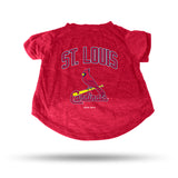 St. Louis Cardinals Pet Tee Shirt Size M - Team Fan Cave