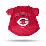 Cincinnati Reds Pet Tee Shirt Size XL - Team Fan Cave