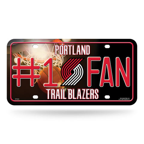 Portland Trail Blazers License Plate #1 Fan - Team Fan Cave
