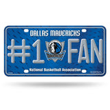 Dallas Mavericks License Plate #1 Fan Special Order - Team Fan Cave
