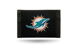 Miami Dolphins Wallet Nylon Trifold - Team Fan Cave