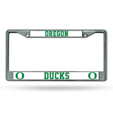 Oregon Ducks License Plate Frame Chrome - Special Order - Team Fan Cave