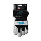 Carolina Panthers Gloves Work Style The Closer Design - Team Fan Cave