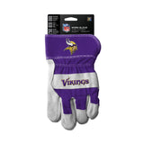 Minnesota Vikings Gloves Work Style The Closer Design - Team Fan Cave