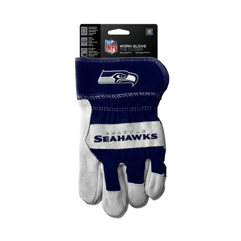 Seattle Seahawks Gloves Work Style The Closer Design - Team Fan Cave