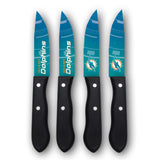 Miami Dolphins Knife Set - Steak - 4 Pack - Team Fan Cave
