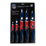 New England Patriots Knife Set - Kitchen - 5 Pack - Team Fan Cave
