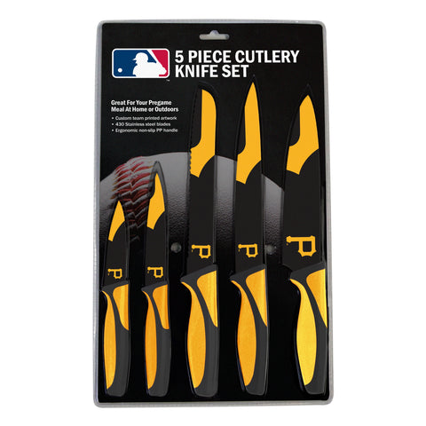 Pittsburgh Pirates Knife Set - Kitchen - 5 Pack - Special Order - Team Fan Cave