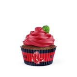 Boston Red Sox Baking Cups Large 50 Pack - Team Fan Cave