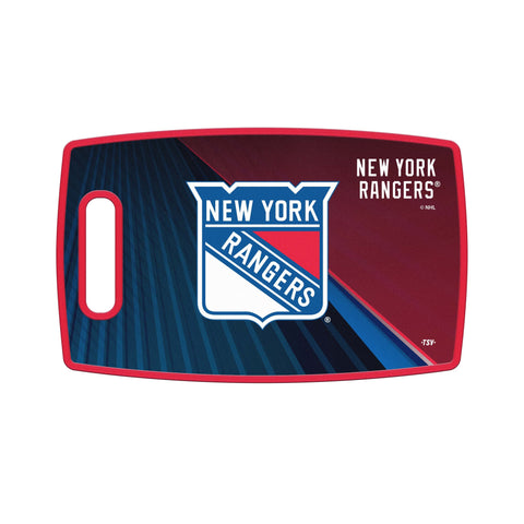 New York Rangers Cutting Board Large - Team Fan Cave