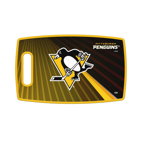 Pittsburgh Penguins Cutting Board Large - Team Fan Cave