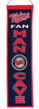 Minnesota Twins Banner 8x32 Wool Man Cave - Team Fan Cave