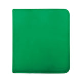 Ultra Pro 12 Pocket Pro Binder Zippered Green