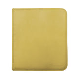Ultra Pro 12 Pocket Pro Binder Zippered Yellow