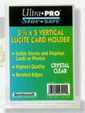 1/2 3 1/2x5 1/8 Vertical Lucite Card Holder