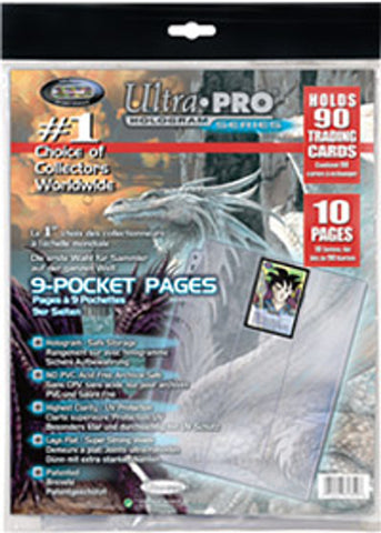 Ultra Pro 9-Pocket Pages Retail pack (10ct) - Special Order-0