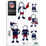 Houston Texans Decal 5x7 Family Sheet - Team Fan Cave