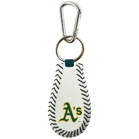 Oakland Athletics Baseball Keychain - Team Fan Cave