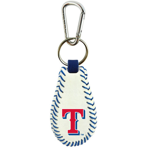 Texas Rangers Baseball Keychain - Team Fan Cave