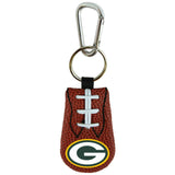 Green Bay Packers Keychain Classic Football - Team Fan Cave