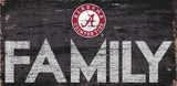 Alabama Crimson Tide Sign Wood 12x6 Family Design - Special Order - Team Fan Cave