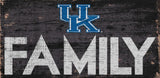 Kentucky Wildcats Sign Wood 12x6 Family Design - Special Order - Team Fan Cave